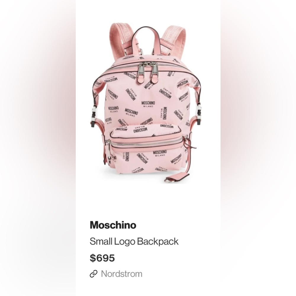 Moschino backpack